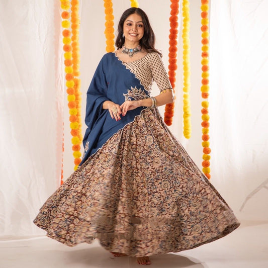 Exquisite Fully Stitched Rayon Designer Lehenga Choli with Real Mirror Work, Printed Detailing, and Elegant Dupatta | Womenoutfitstudio