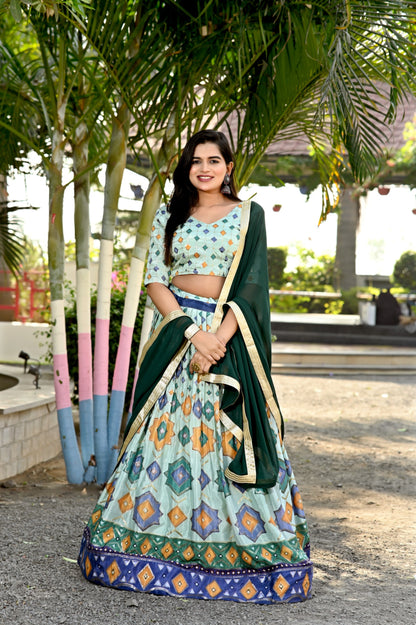 Traditional Indian Wedding Lehenga Choli Ensemble in Luxurious with Detailed Embellishments |  Womenoutfitstudio