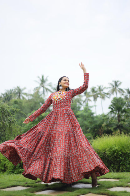 Radiate Grace this Navratri: Exclusive Gown Collection | Womenoutfitstudio