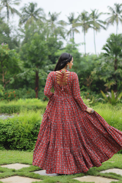 Radiate Grace this Navratri: Exclusive Gown Collection | Womenoutfitstudio